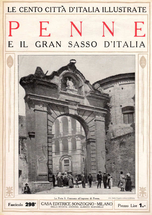Le cento citt dItalia illustrate: PENNE ~ Anno 1929