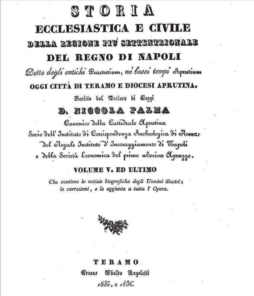 Storia Eclesiastica e Civile
