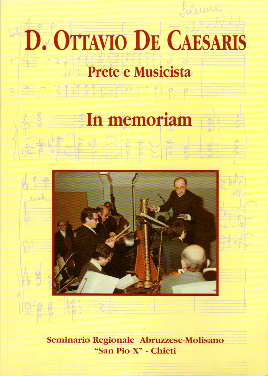 1999 - DON OTTAVIO DE CAESARIS Prete e Musicista