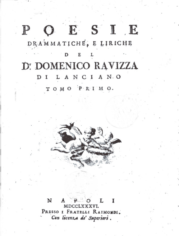 Daniele nel lago dei leoni - dramma  ~ Anno 1752