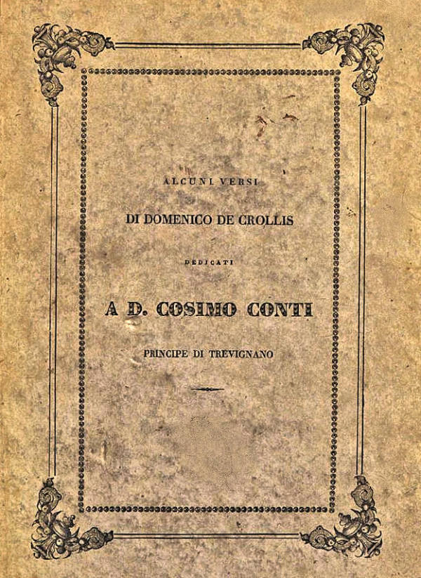 Alcuni versi ~ Anno 1844