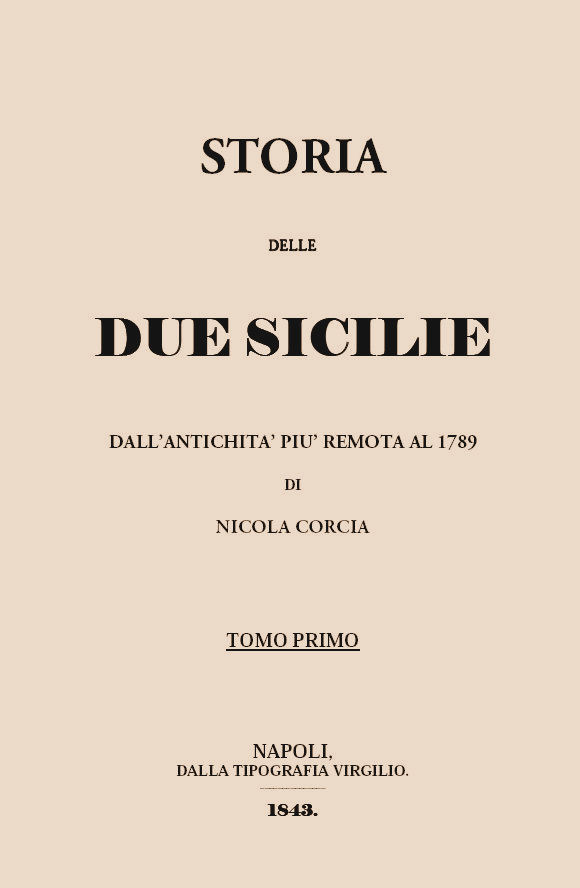 Storia delle due Sicilie ~ Anno 1843