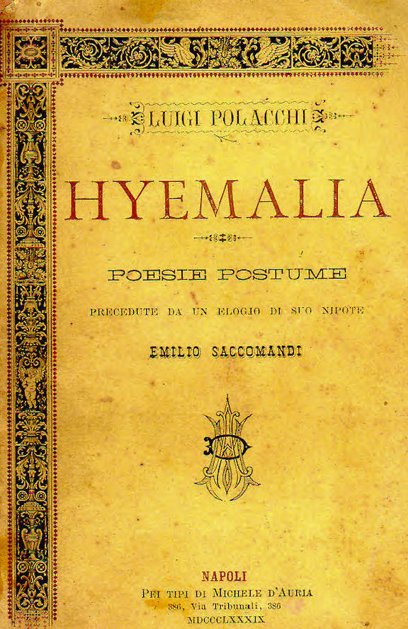 HYEMALIA ~ Anno 1888 HYEMALIA ~ Anno 1888