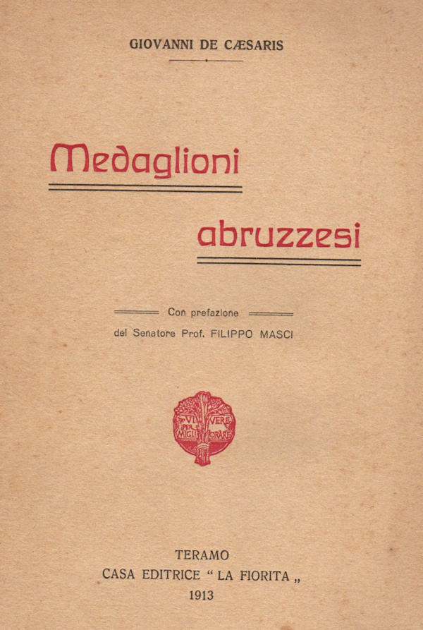 MEDAGLIONI ABRUZZESI ~ Anno 1913