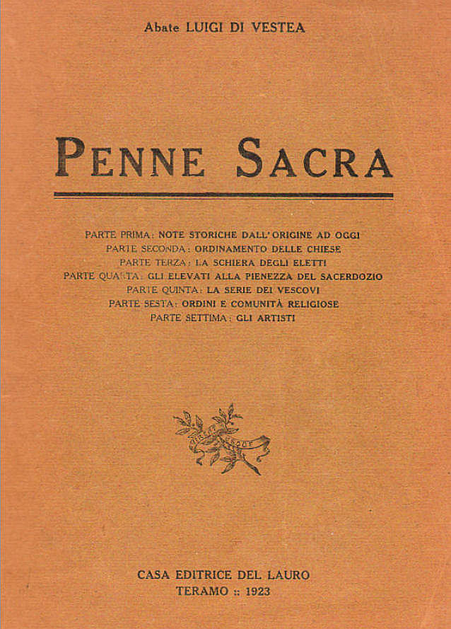 PENNE SACRA ~ Anno 1923 PENNE SACRA ~ Anno 1923