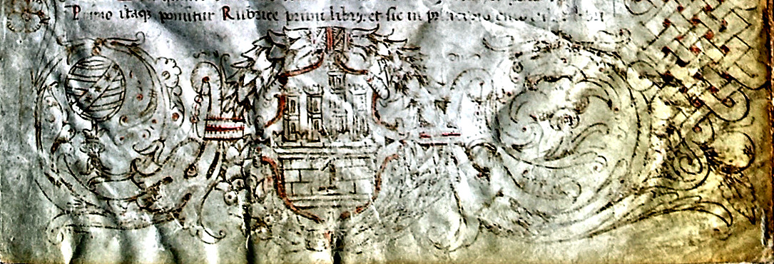 Prima pagina del Codice Catena - 1548