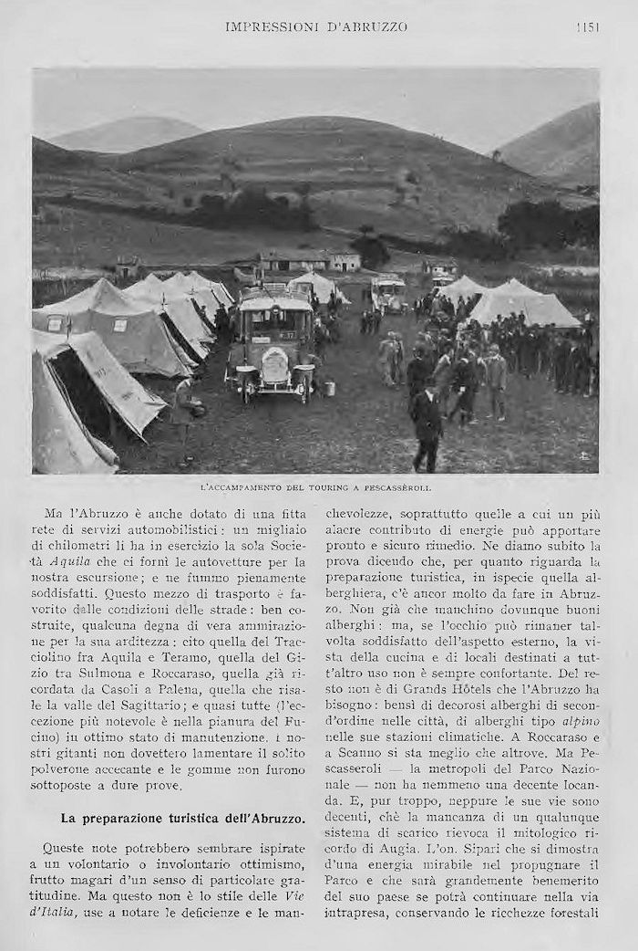Le vie d'Italia 'Novembre 1922'