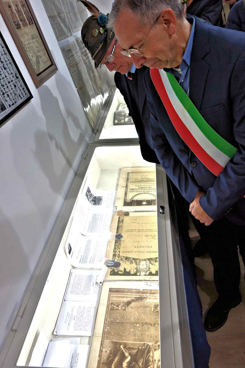 Inaugurazione esposizione sede Gruppo A.N.A. - Penne