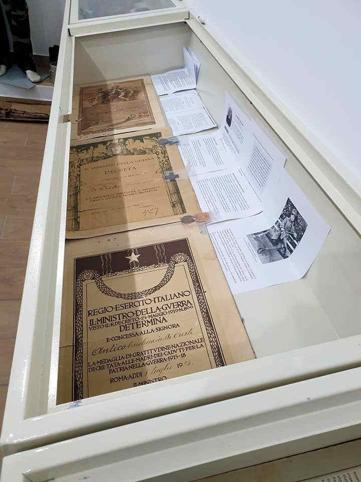 Esposizione sede Gruppo A.N.A. - Penne
