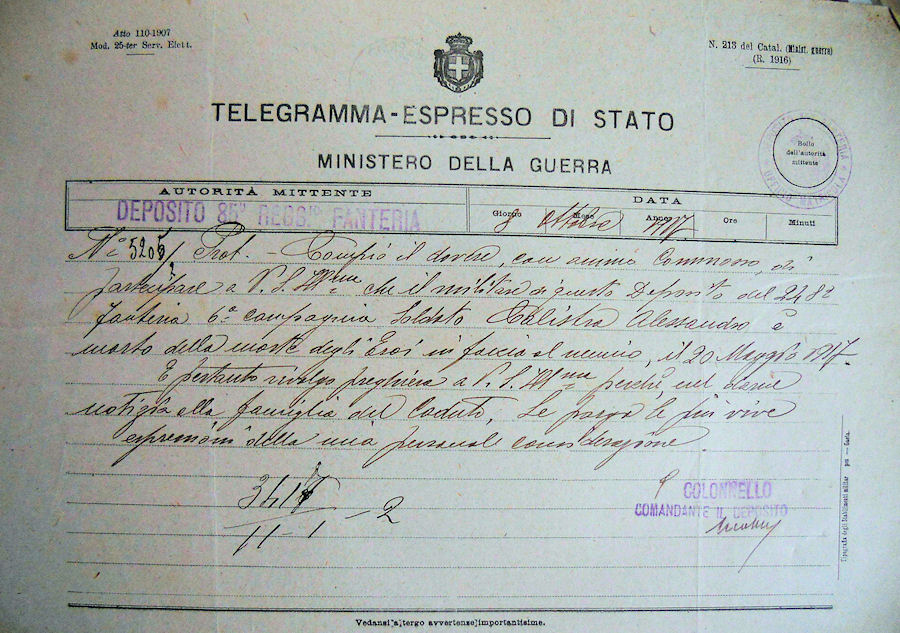 Telegramma di Stato