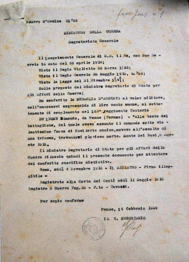 Decorati di Guerra