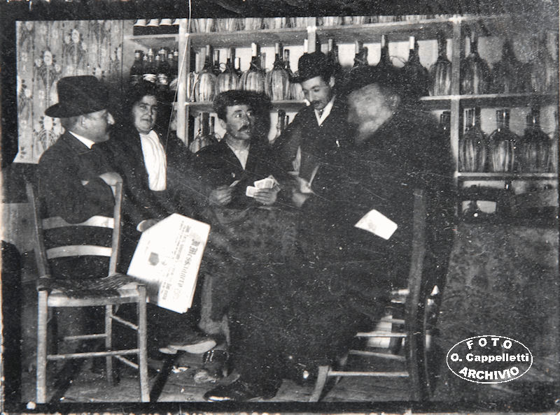 Interno della cantina di Domenica Marrone