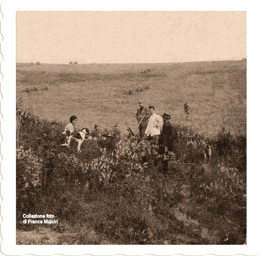 Scena di caccia ~ Anno 1914