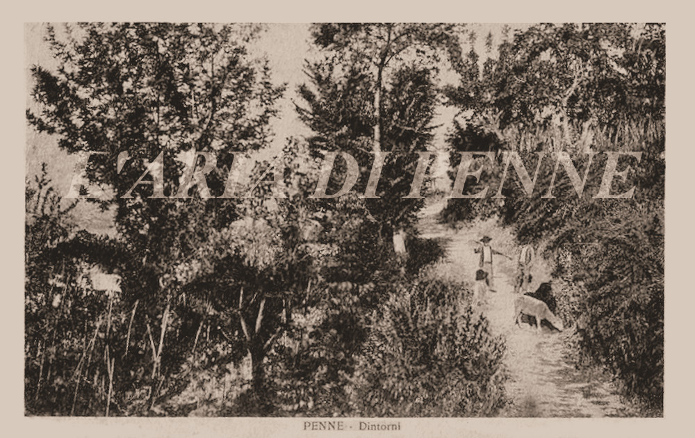 Dintorni di Penne nel 1914