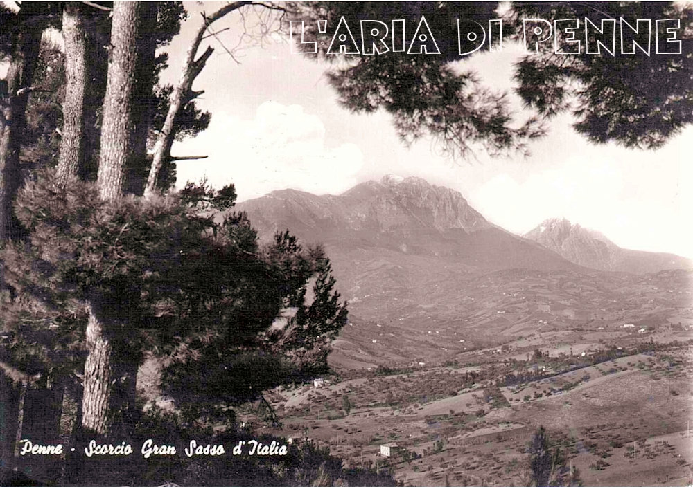 Penne: scorcio del Gran Sasso