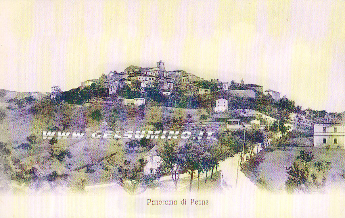 Veduta dal Carmine nel 1914