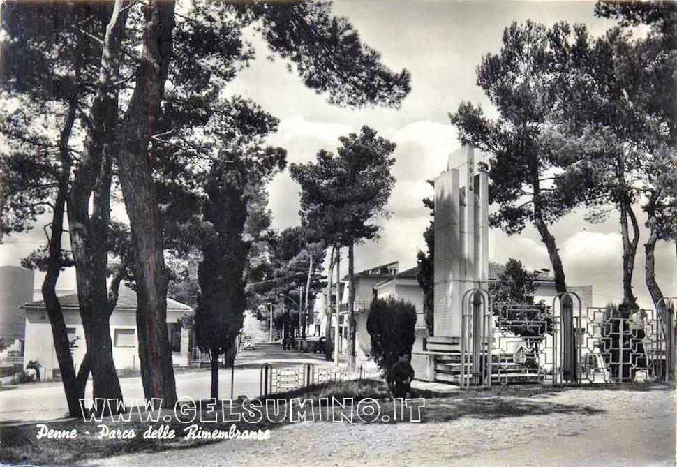 Parco delle Rimembranze - inizi anni 60