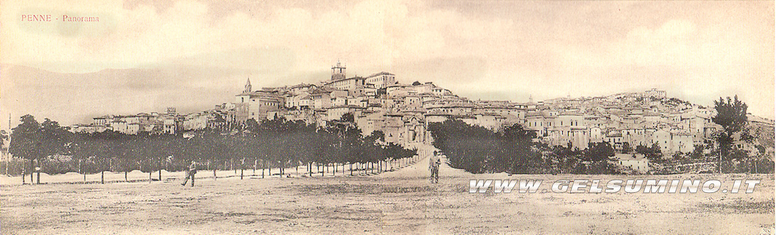 Piano di San Francesco nel 1904