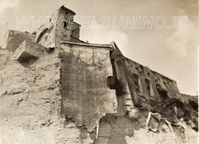 La frana di San Domenico nel 1950