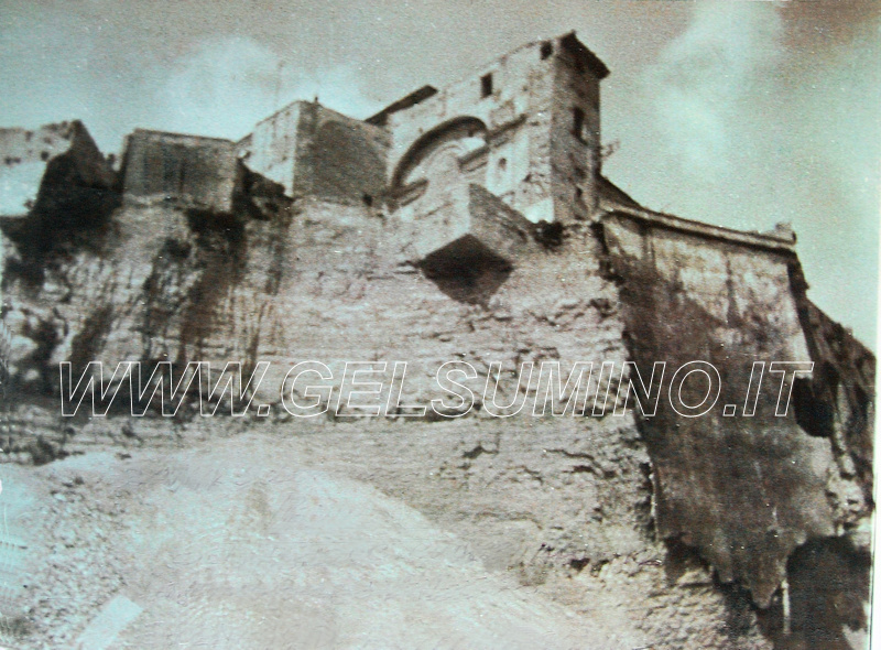 La frana di San Domenico nel 1950