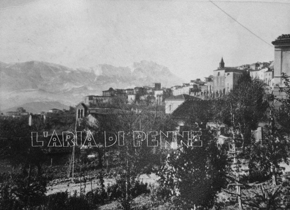 Panorama di Penne da Santo Spirito