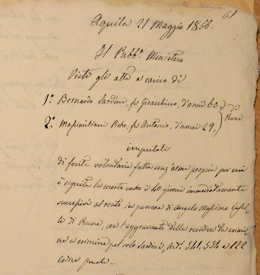 rinvio a giudizio