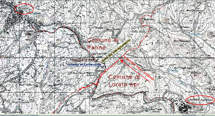 Cartina di Collatuccio