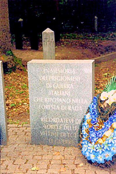 Lapide del Cimitero Militare di Tambov