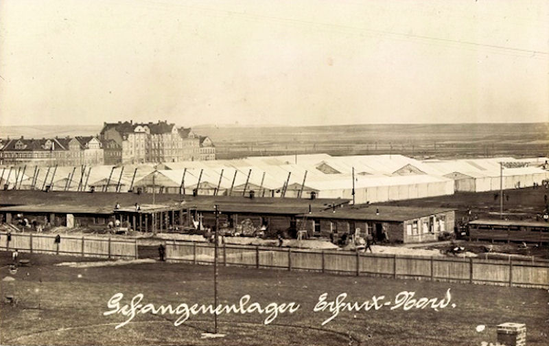 Cartolina del lager di Erfurt